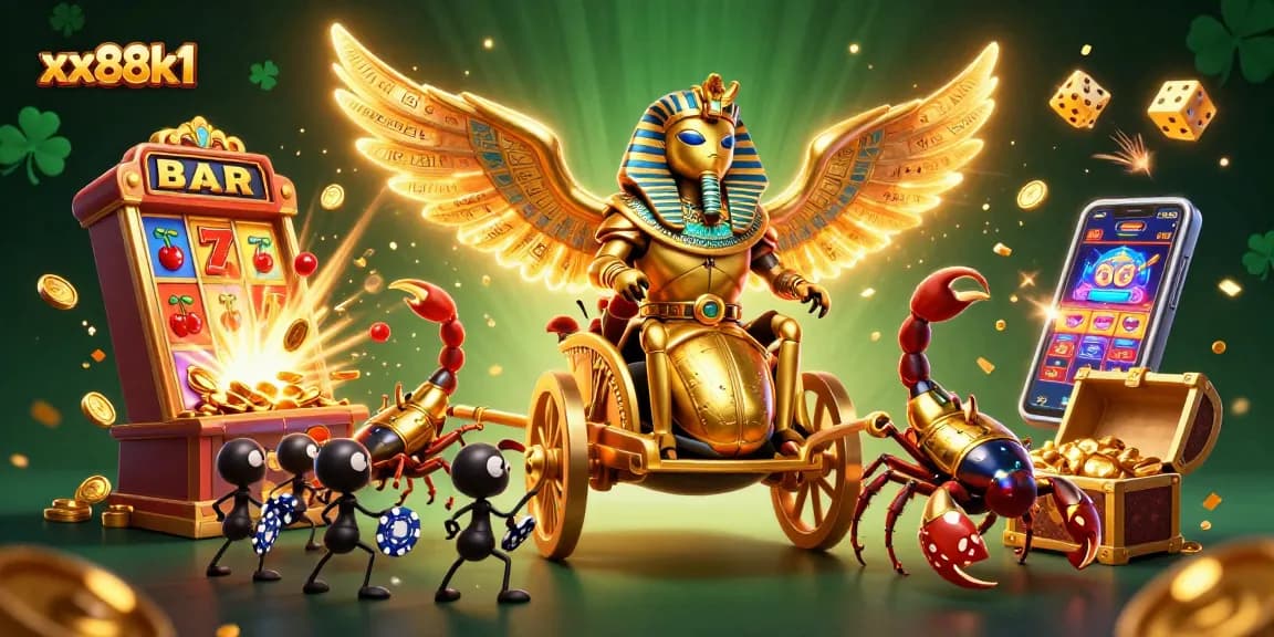Experience thrilling gameplay at xx88k1 with colorful casino games and vibrant jackpot excitement.