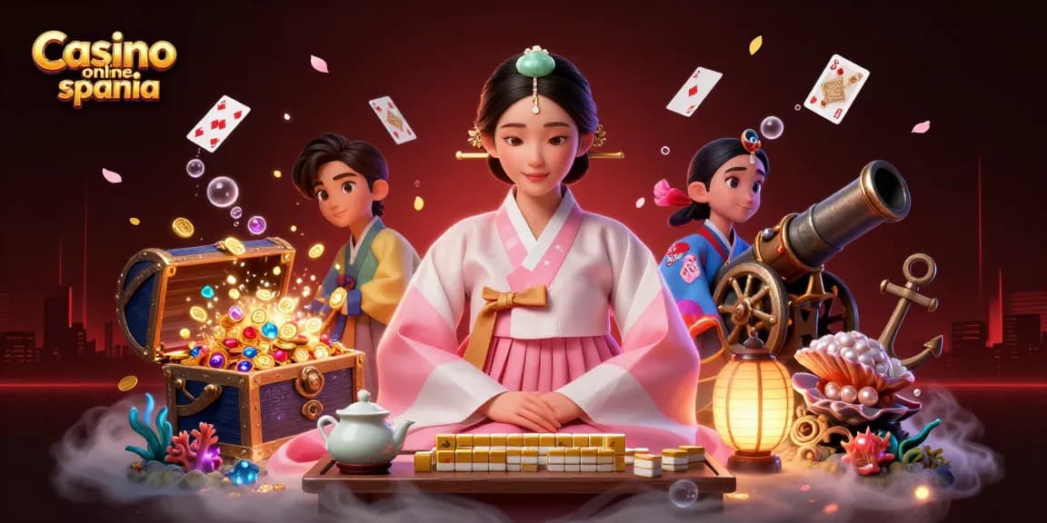 Experience the thrill of Casino online spania with vibrant games, gold treasures, and elegant elements.