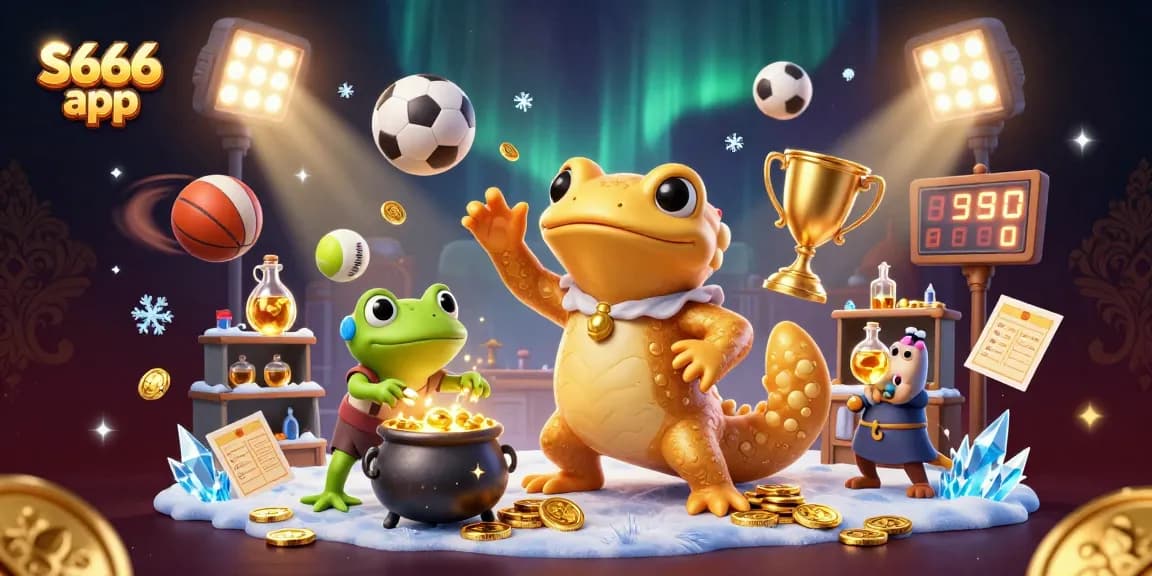 Experience thrilling gameplay with the S666 app, featuring vibrant casino scenes and dynamic elements.