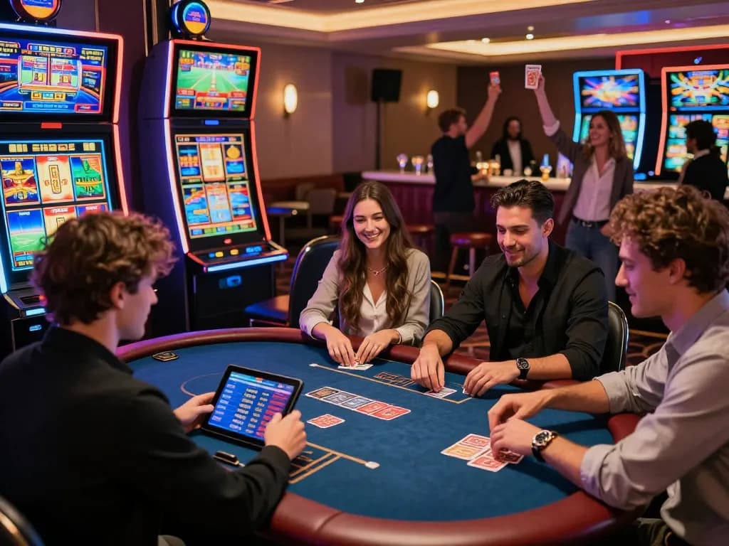 Exciting online gaming environment showcasing MM88 experiences at https://mm88.day/ with friends enjoying casino games and sports betting.