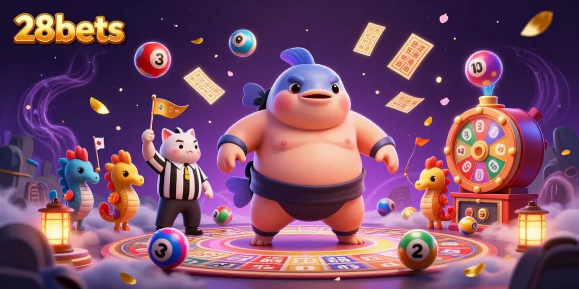 Engage in thrilling gaming at 28bets, featuring a dynamic underwater casino scene with vibrant elements.