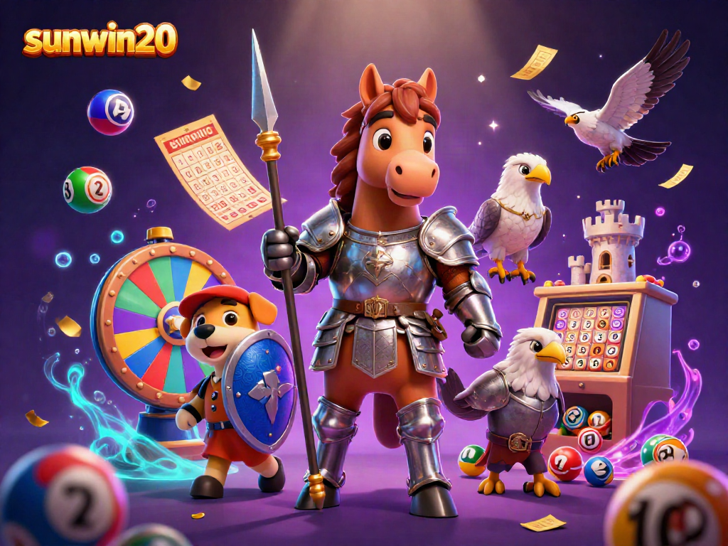 Experience thrilling gameplay at sunwin20 with vibrant lottery elements and dynamic characters.
