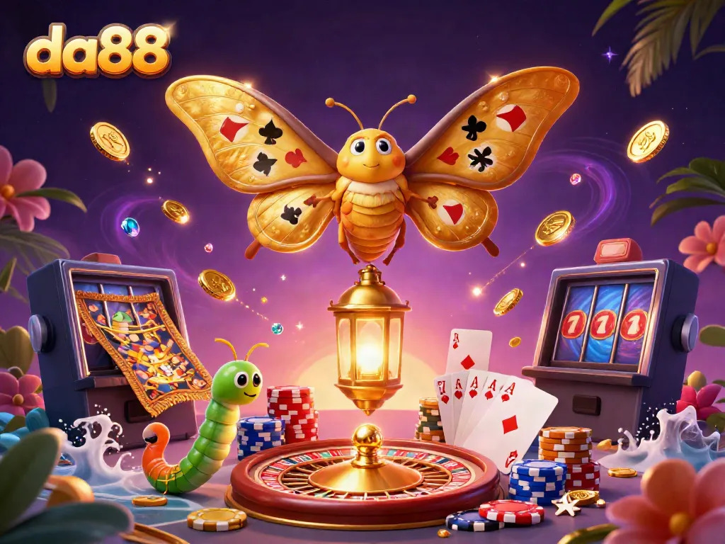 Experience thrilling gameplay at da88 with vibrant casino scenes creating excitement and fun.