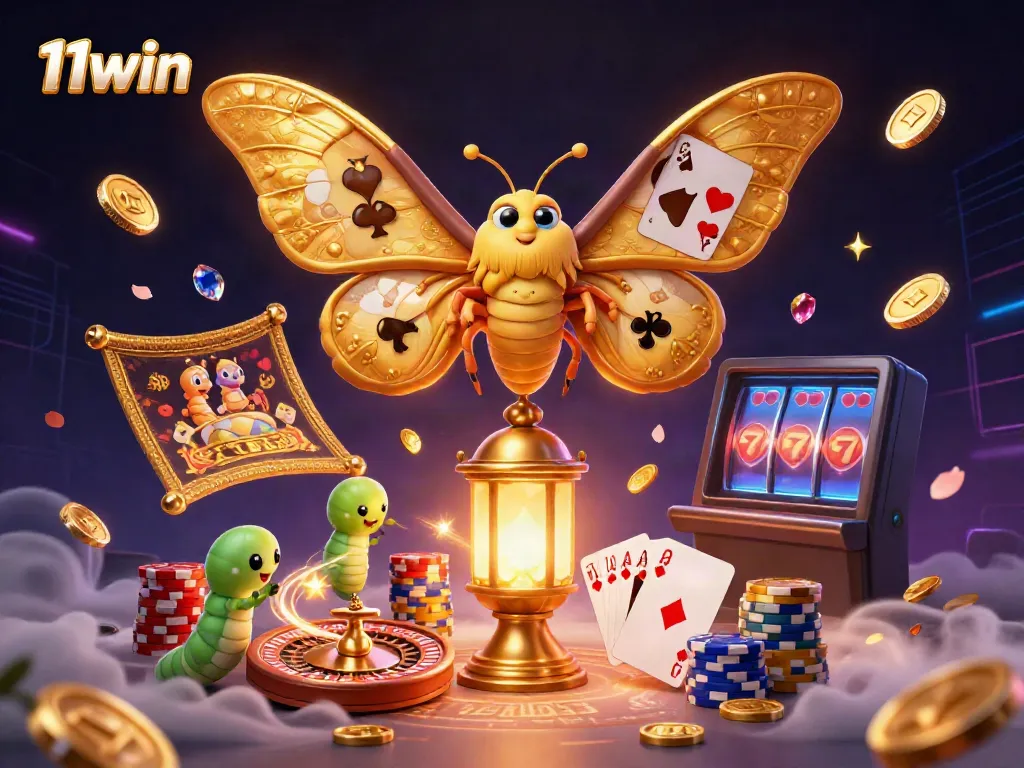 Enhance your gaming experience with 11win's vibrant casino scene featuring dynamic characters and rich game elements.