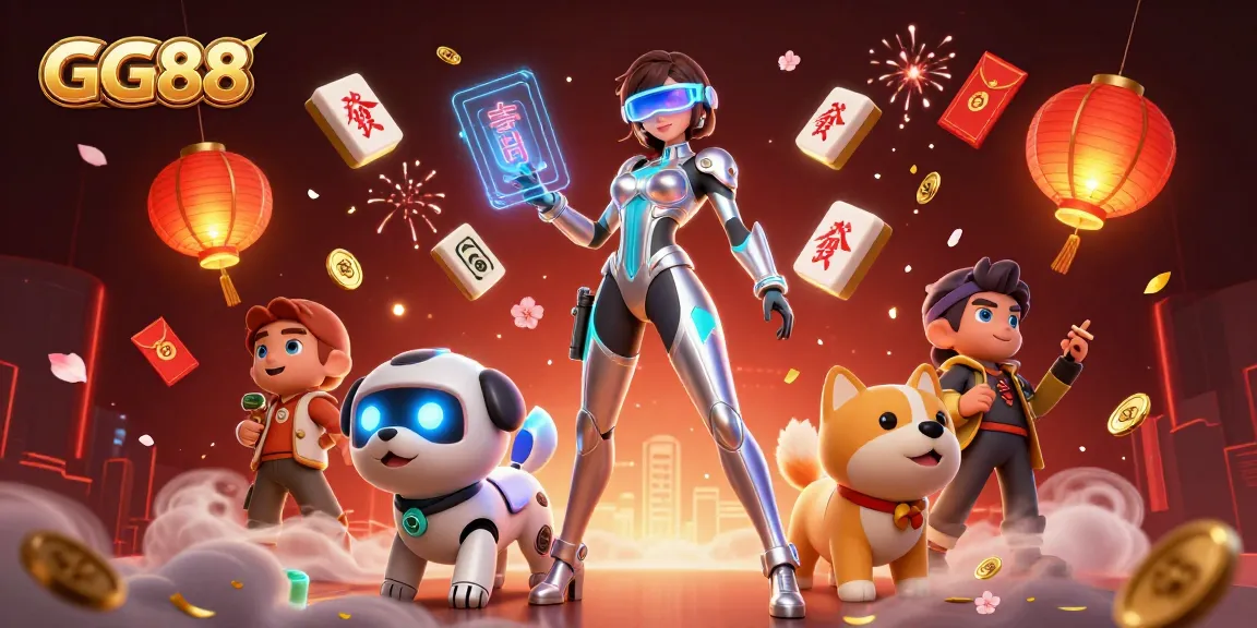 Experience the thrill at GG88 casino with a captivating 3D scene of gaming excitement and rewards