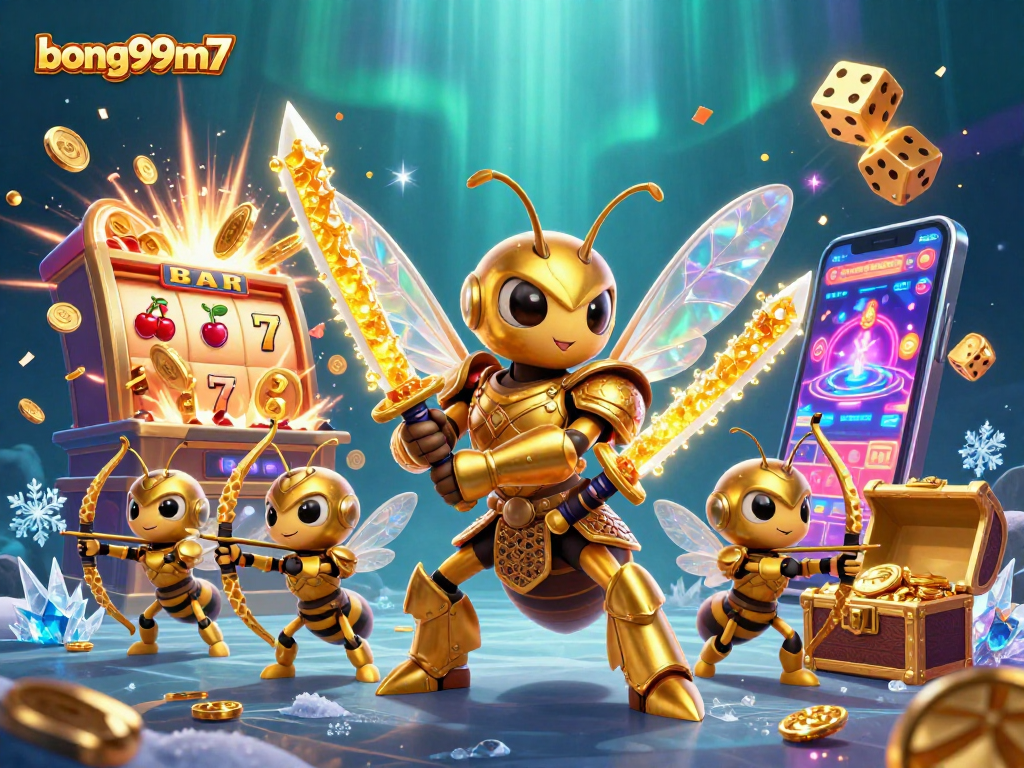 Engage with bong99m7's vibrant casino experience featuring dynamic game elements and colorful characters.
